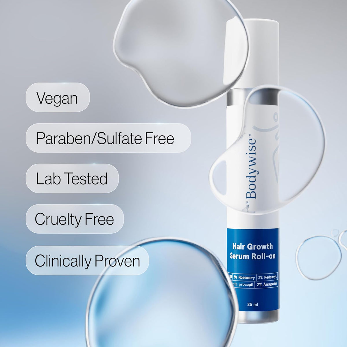 Be Bodywise Hair Growth Serum Roll On