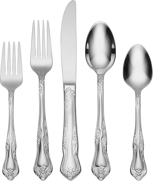 Oneida Silverware Set For 8